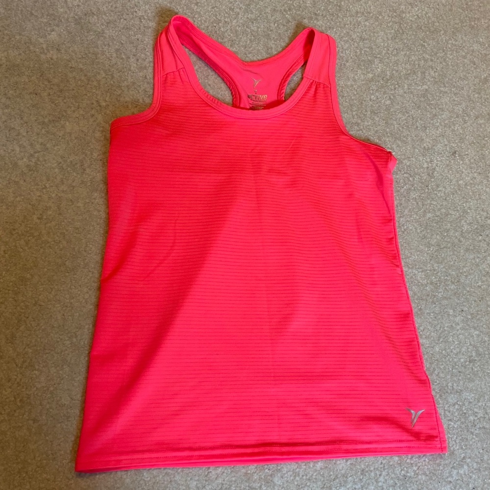 Active by Old Navy Neon Pink Athletic Tank Girls M